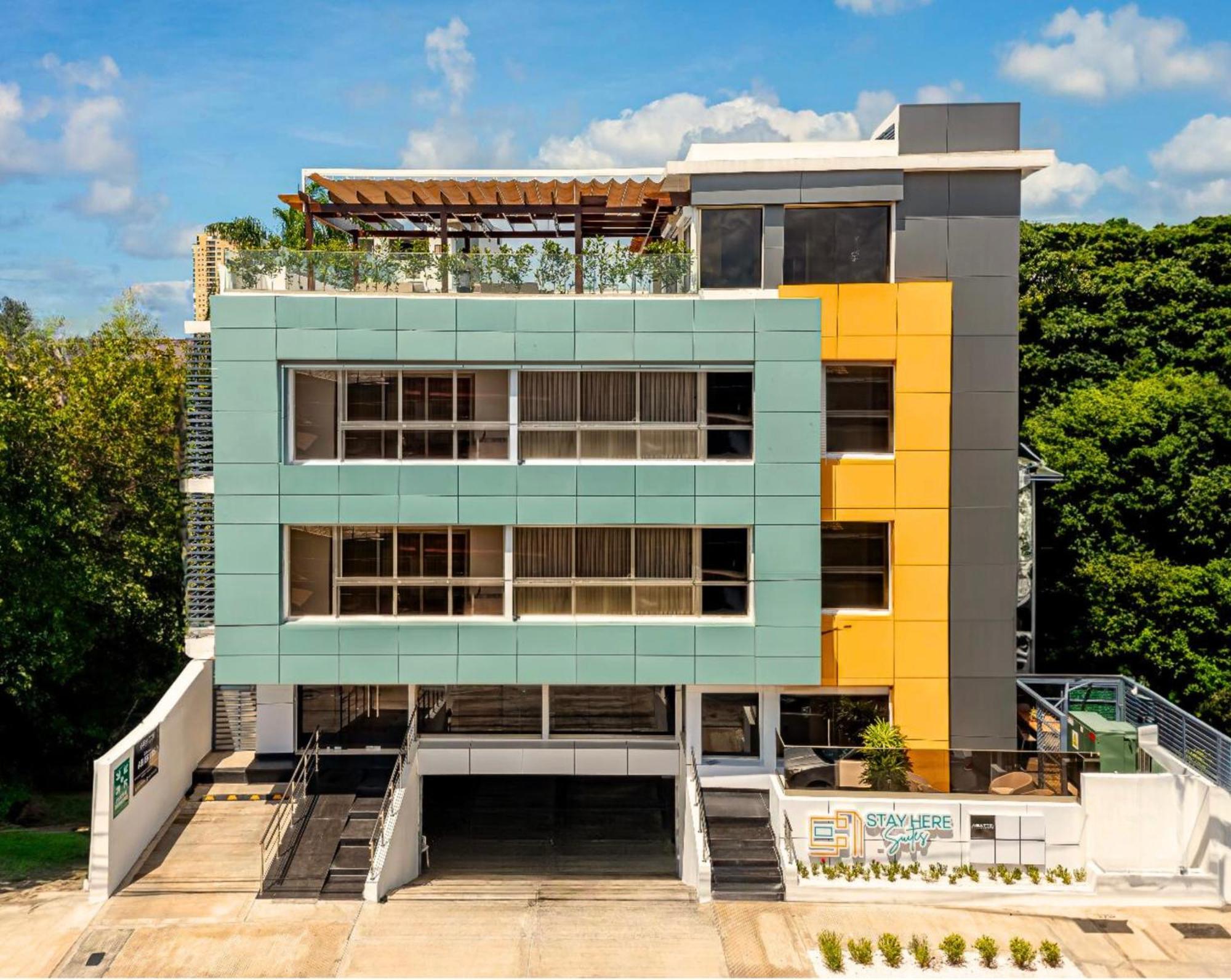 Hotel Stay Here Suites Santo Domingo Exteriör bild